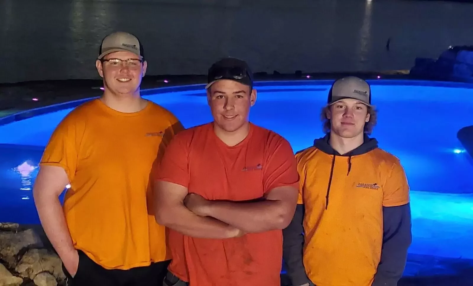 Splash pools team members